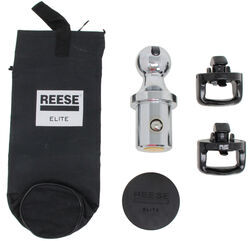 Reese Elite Series Pop-In Ball Kit for Ford Super Duty and Nissan Titan XD Under-Bed Gooseneck Hitch - RP30137