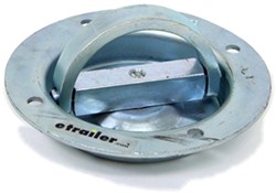 Brophy Swiveling D-Ring Tie Down Anchor - Bolt-On - 6-5/16" Wide - Recessed Mount - 2,000 lbs - RR06
