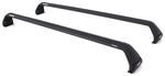 Rhino-Rack SG Roof Rack for Rain Gutters - Vortex Aero Crossbars - Aluminum - Black