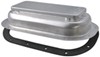 Redline 2-Way Pop-Up Roof Vent with Garnish for Enclosed Trailers - Aluminum