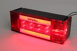 GLOLight LED Combination Trailer Tail Light - 6 Function - Submersible - 28 Diodes - Passenger Side - STL116RB
