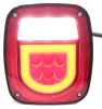 GloLight LED Combination Trailer Tail Light - 5 Function - Submersible - 39 Diodes - Driver Side