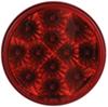 Miro-Flex LED Trailer Tail Light - Stop, Turn, Tail - Submersible - 12 Diodes - Round - Red Lens