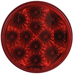 Miro-Flex LED Trailer Tail Light - Stop, Turn, Tail - Submersible - 12 Diodes - Round - Red Lens - STL23RB