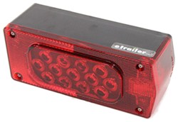 LED Tail Light for Trailers Over 80" Wide - 7 Function - Submersible - 17 Diodes - Passenger - STL36RPG