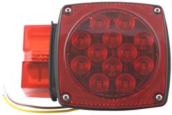 LED Combination Trailer Tail Light - Submersible - 8 Function - 21 Diodes - Square - Driver Side - STL3RB