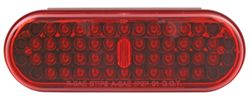 Optronics LED Trailer Tail Light - Stop, Tail, Turn - Submersible - 48 Diodes - Oval - Red Lens - STL70RB
