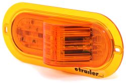 LED Mid-Ship Turn Signal and Side Marker Light - Submersible - 10 Diodes - Amber Lens - STL75AMFB