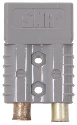 Spectro Stackable Electrical Quick-Connect - 2 Gauge - 120 Amps - Gray - Qty 1 - SWC60013-8