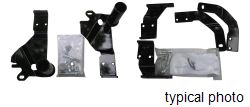 Custom Mounting Bracket Kit for SnowBear Hydraulic and Winter Wolf Snowplows - SB397-012