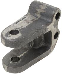 Titan 2-Tang Clevis - Adjustable Channel Mount - 3/4" Pin Hole - 12K