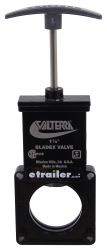 Valterra Bladex Waste Valve Body for RV Gray Water Tank - Plastic Handle - 1-1/2" Diameter - T1001VP