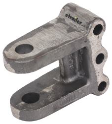 Dexter 2-Tang Clevis - Adjustable Channel Mount - 1" Pin Hole - 20K - T1807800