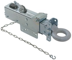 Titan Zinc-Plated, Adjustable-Channel Brake Actuator - Disc - Lunette Ring - Bolt On - 12,500 lbs