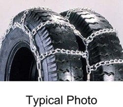 Titan Chain Snow Tire Chains for Dual Tires - Ladder Pattern - Twist Link - 1 Axle Set - TC4219