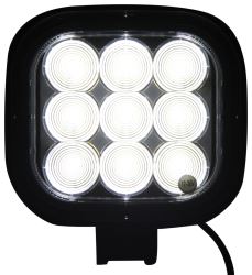 Opti-Brite LED Work Light - Flood Beam - 1,492 Lumens - Black Aluminum - Square - Qty 1