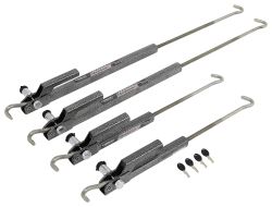 TorkLift Locking FastGun Turnbuckles for Bed-Mounted and Frame-Mounted Tie-Downs - Gray - Qty 4 - TLS9520-22-LK