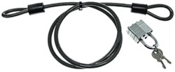 Tow Ready Cable Lock - Vinyl Coated Steel - 4' Long