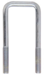 Replacement U-Bolt for 2" Wide, Square Axles - 1/2" Diameter - Zinc Plated - UBZC12X212X525