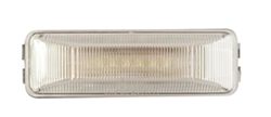 Thinline LED Trailer Utility Light - Submersible - 6 Diodes - Rectangle - Clear Lens