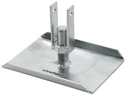 Ultra-Fab Adjustable-Height Footplate for Landing Gear and Stabilizer Jacks - 8" x 5-3/4" - UF17-940007