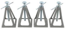 Ultra-Fab Stackable Stabilizers for Small Trailers and Campers - 6,000 lbs - Qty 4 - UF48-979004