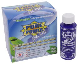 Pure Power Blue Treatment for RV Holding Tanks - Fresh Clean Scent - 4 oz Bottle - Qty 6 - V23017