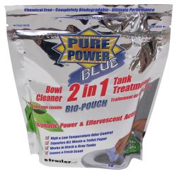 Pure Power Blue 2-in-1 Bowl Cleaner and Tank Treatment - Drop-Ins - Qty 10 - V23020