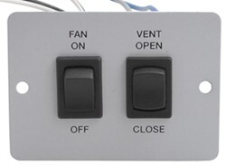 Wall Remote Switch for Ventline Ventadome Roof Vent - White - VC0533-03-A