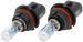 Vision X 9007 Halogen Headlight Bulbs - Premium White - Qty 2