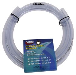 Valterra PVC Tubing for RV Fresh Water Systems - 10' Long - 3/8" ID x 1/2" OD - 135 F - W01-1400PB