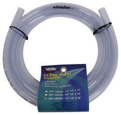 Valterra PVC Tubing for RV Fresh Water Systems - 10' Long - 1/2" ID x 5/8" OD - 135 F - W01-1600PB