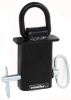 Stake Pocket Tie-Down Anchor - Black Powder Coat - 2-1/4" D-Ring - 4,000 lbs