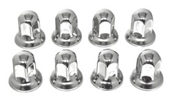 Wheel Masters Lug Nut Covers - Stainless Steel - Ford - 7/8" - Qty 8 - WM8019