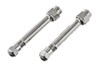 Wheel Masters Tire Pressure Valve Extenders - Straight - 2" Long - Qty 2