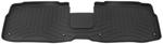WeatherTech 2nd Row Rear Auto Floor Mat - Black                                                     