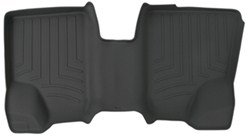 WeatherTech 3rd Row Rear Auto Floor Mat - Black                                                     