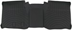 WeatherTech 2nd Row Rear Auto Floor Mat - Black                                                     