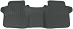 WeatherTech 2nd Row Rear Auto Floor Mat - Black                                                     