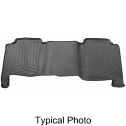 WeatherTech 3rd Row Rear Auto Floor Mat - Black