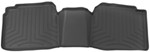 WeatherTech 2nd Row Rear Auto Floor Mat - Black                                                     