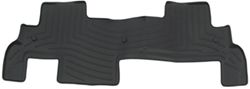 WeatherTech 2nd Row Rear Auto Floor Mat - Black                                                     