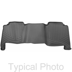 WeatherTech 2nd Row Rear Auto Floor Mat - Black                                                     