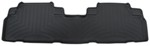 WeatherTech 2nd Row Rear Auto Floor Mat - Black                                                     