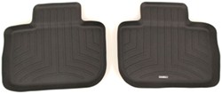 WeatherTech 2nd Row Rear Auto Floor Mat - Black                                                     