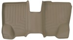 WeatherTech 3rd Row Rear Auto Floor Mat - Tan                                                       