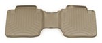 WeatherTech 2nd Row Rear Auto Floor Mat - Tan                                                       
