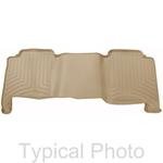 WeatherTech 2nd Row Rear Auto Floor Mat - Tan                                                       