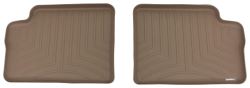 WeatherTech 2nd Row Rear Auto Floor Mat - Tan                                                       