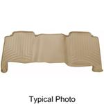 WeatherTech 2nd Row Rear Auto Floor Mat - Tan                                                       